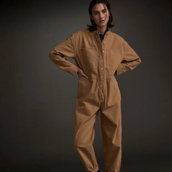 Everlane The Organic Cotton Canvas Coveralls NWT - Picture 1 of 6